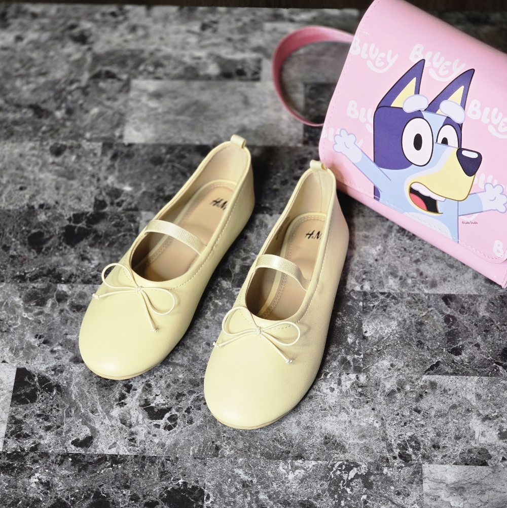 💜 H&M Kids Tan Ballet Flats